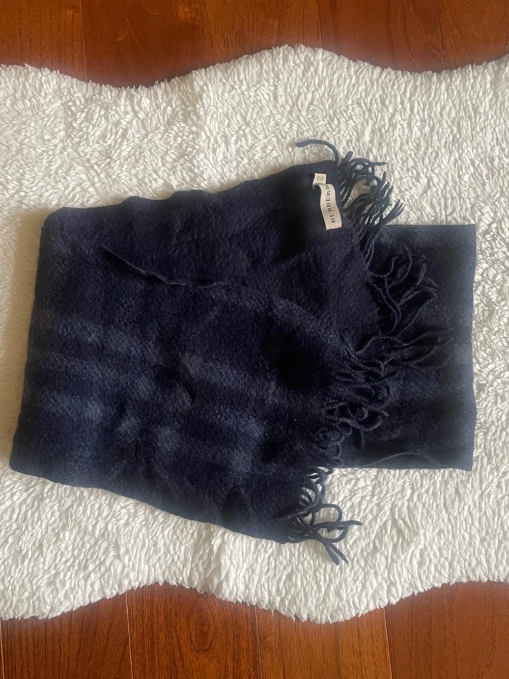 Burberry Blue Scarf - Picture 5 of 5